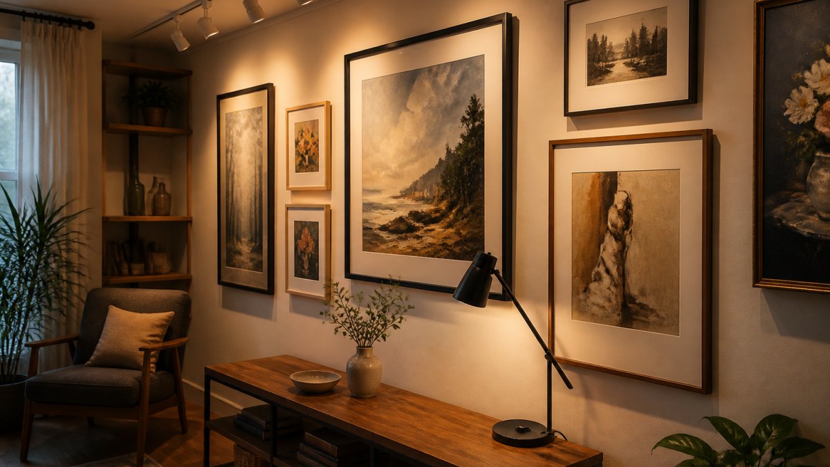 Best Lighting Techniques for Home Art Displays