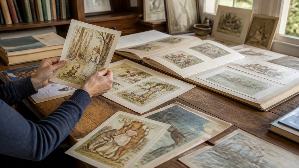 Curating a Collection of Classic Storybook Art