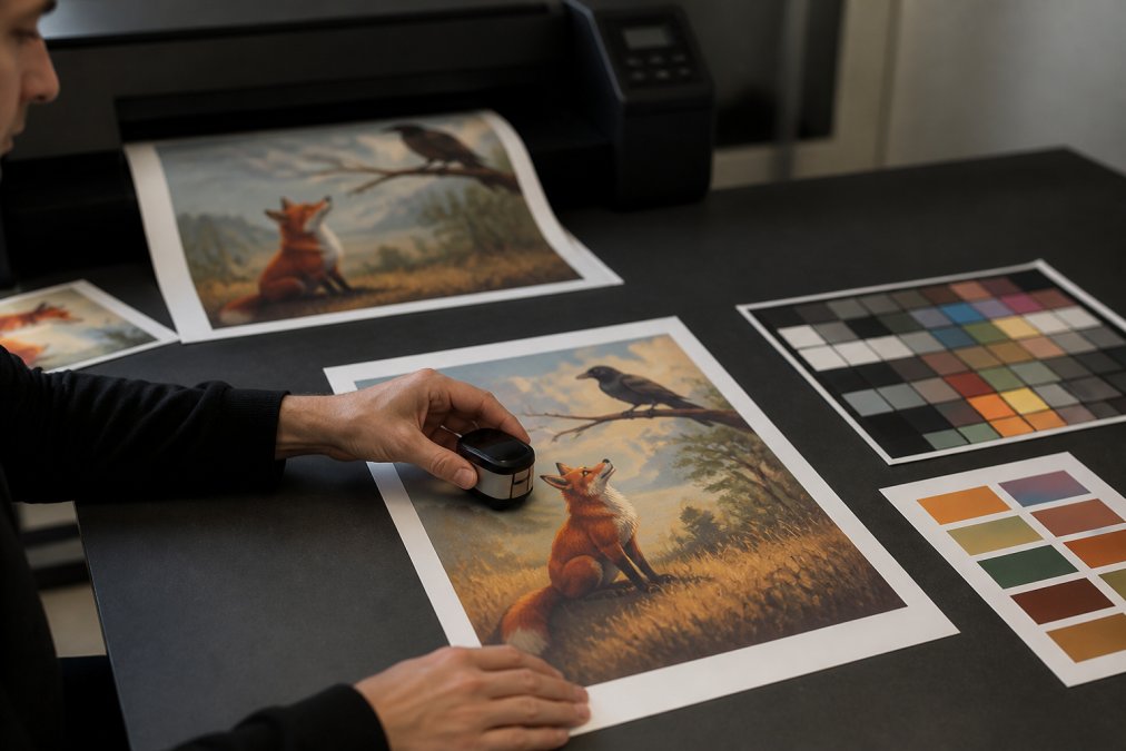 Fable Art Print Color Accuracy Guide