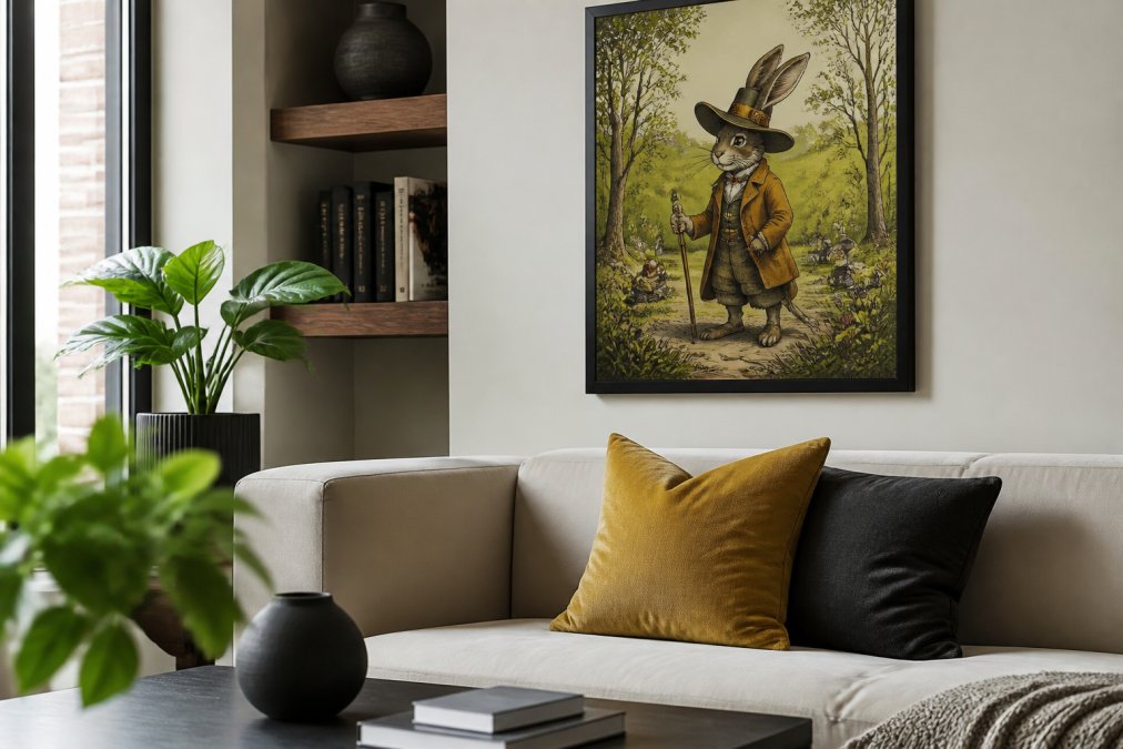 How to Style Character Art in Modern Homes