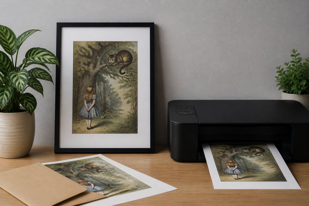 Literary Art Prints vs Digital Downloads for Decor