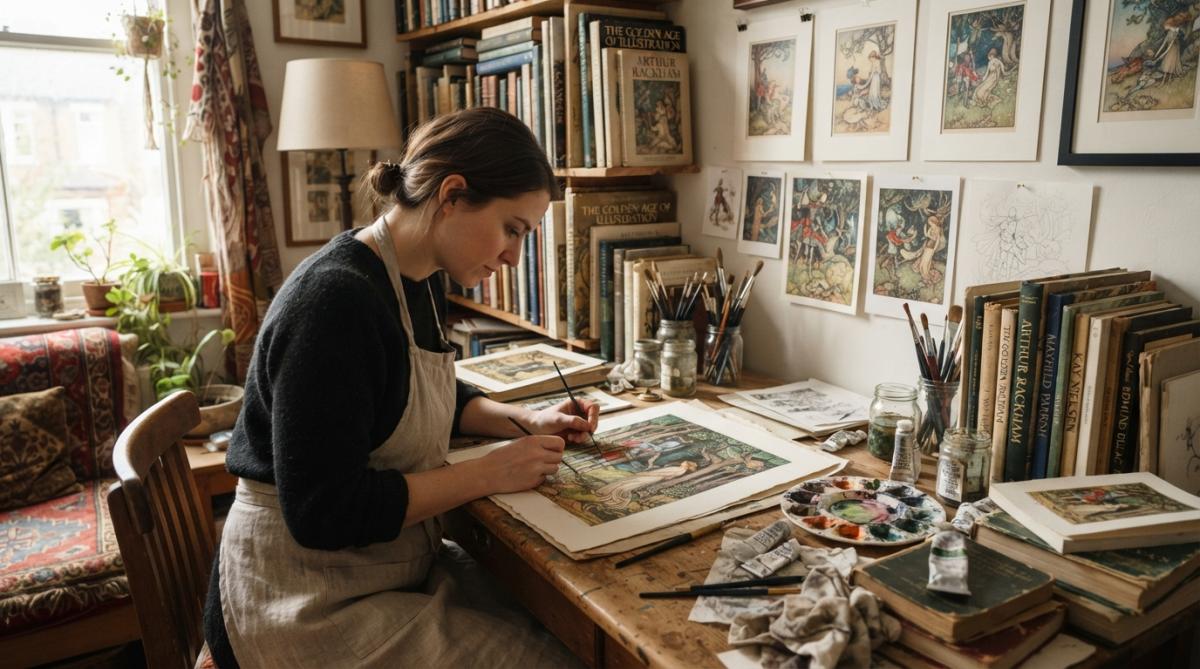 Modern Artists Specializing in Golden Age Illustration