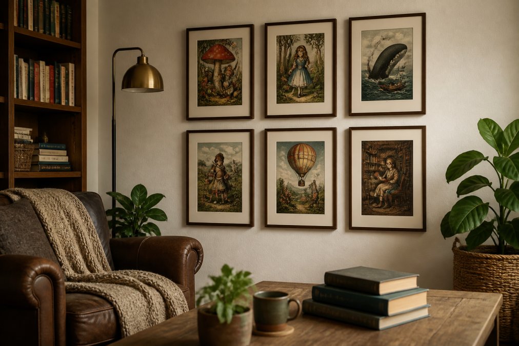 Why Book Themed Wall Art Is Trending in 2026
