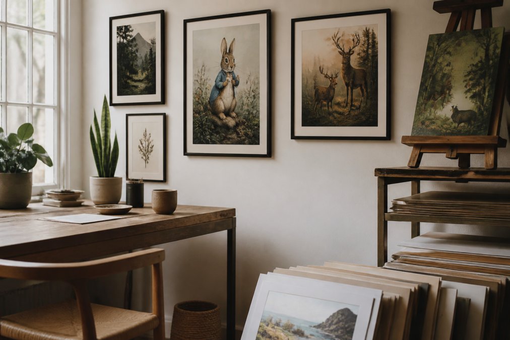 Why Curated Art Prints Look Better Than Mass-Produced Decor