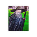 Gandalf-Inspired Wizard Poster — Fantasy Wall Art Satin & Matte Print