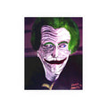 Joker Portrait Poster — Green-Haired Villain Art Print (Satin & Archival Matte)
